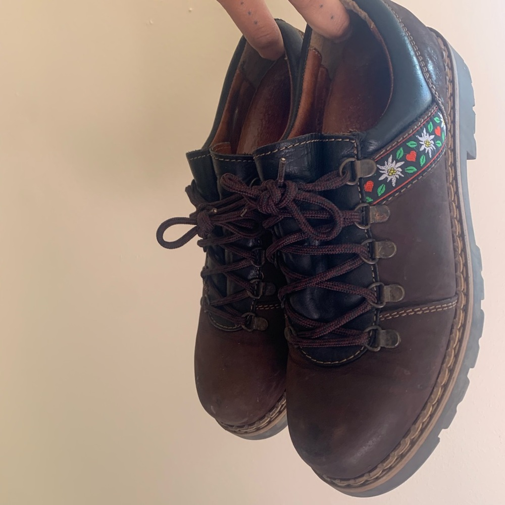 Josef Siebel brown oxfords